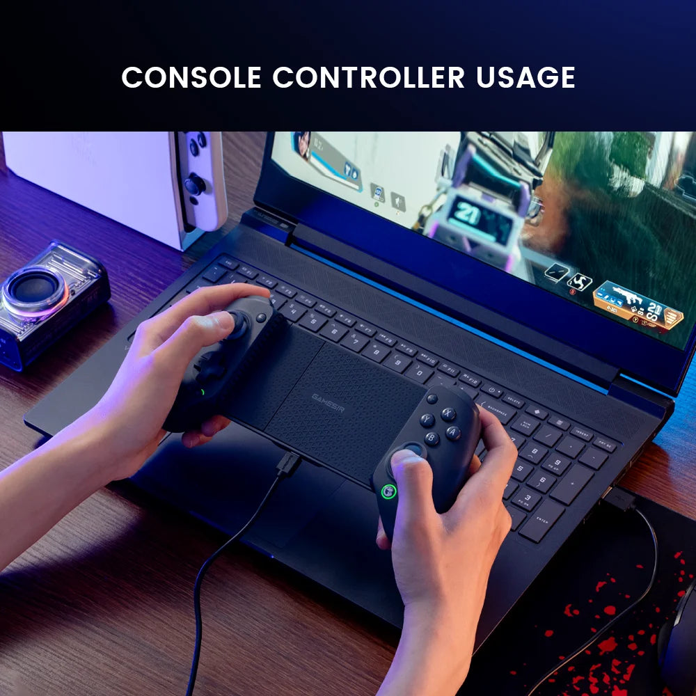 GameSir G8 Plus Gamepad for Nintendo Switch 2/1 Steam PC Phone Controller iOS Android Hall Effect Joysticks and Analog Triggers