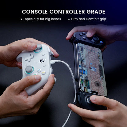 GameSir G8 Plus Gamepad for Nintendo Switch 2/1 Steam PC Phone Controller iOS Android Hall Effect Joysticks and Analog Triggers